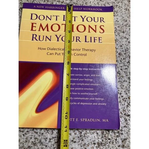Don't Let Your Emotions Run Your Your Life  Self Help Workbook - Picture 12 of 12